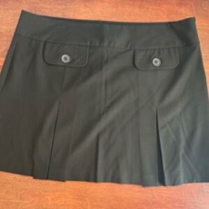 Black Pleated Skirt